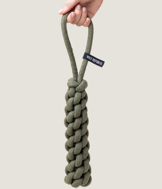 Wolf Republic Rope Toss Toy